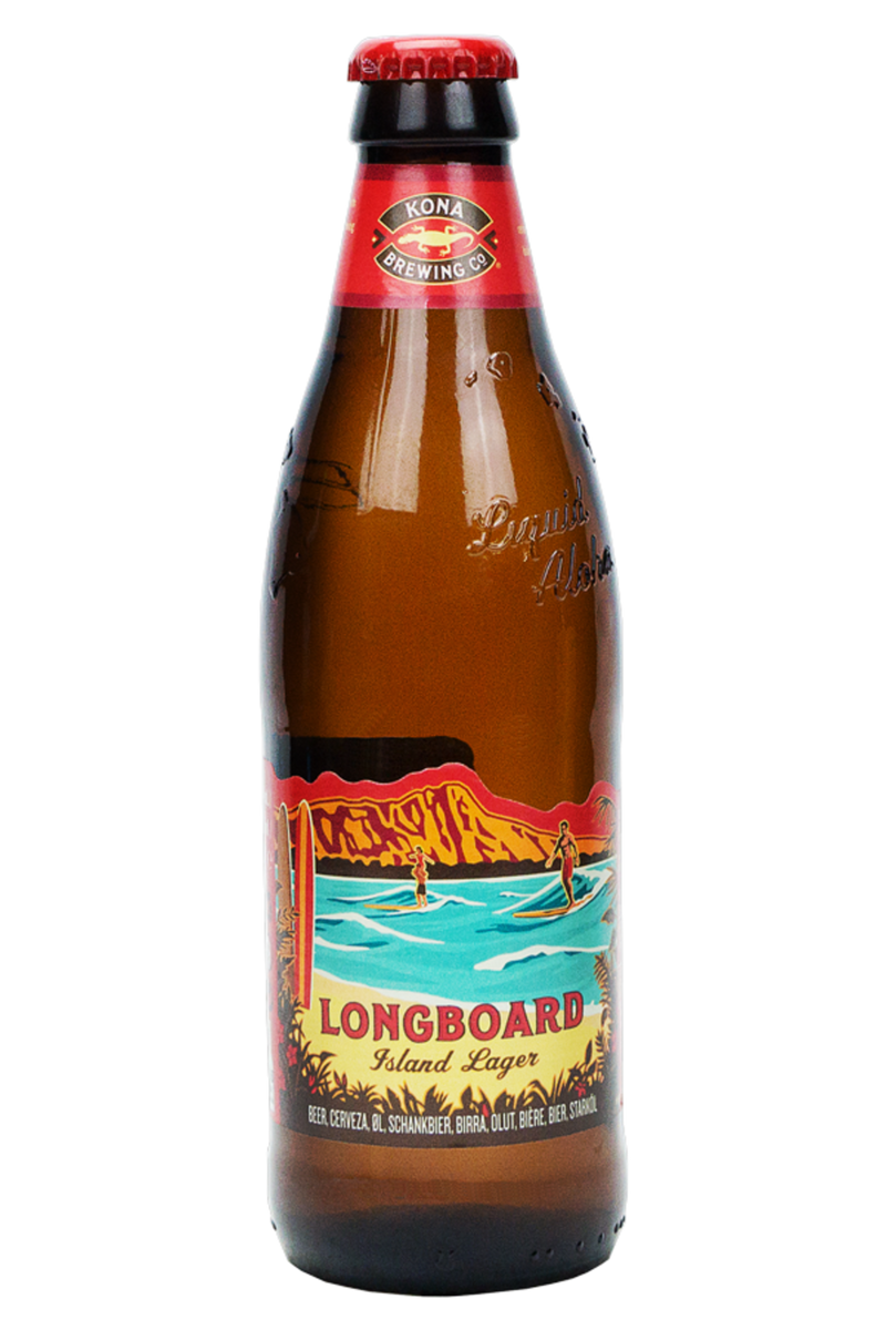 Kona - Lager Beer - "Longboard Island" (355 ml)