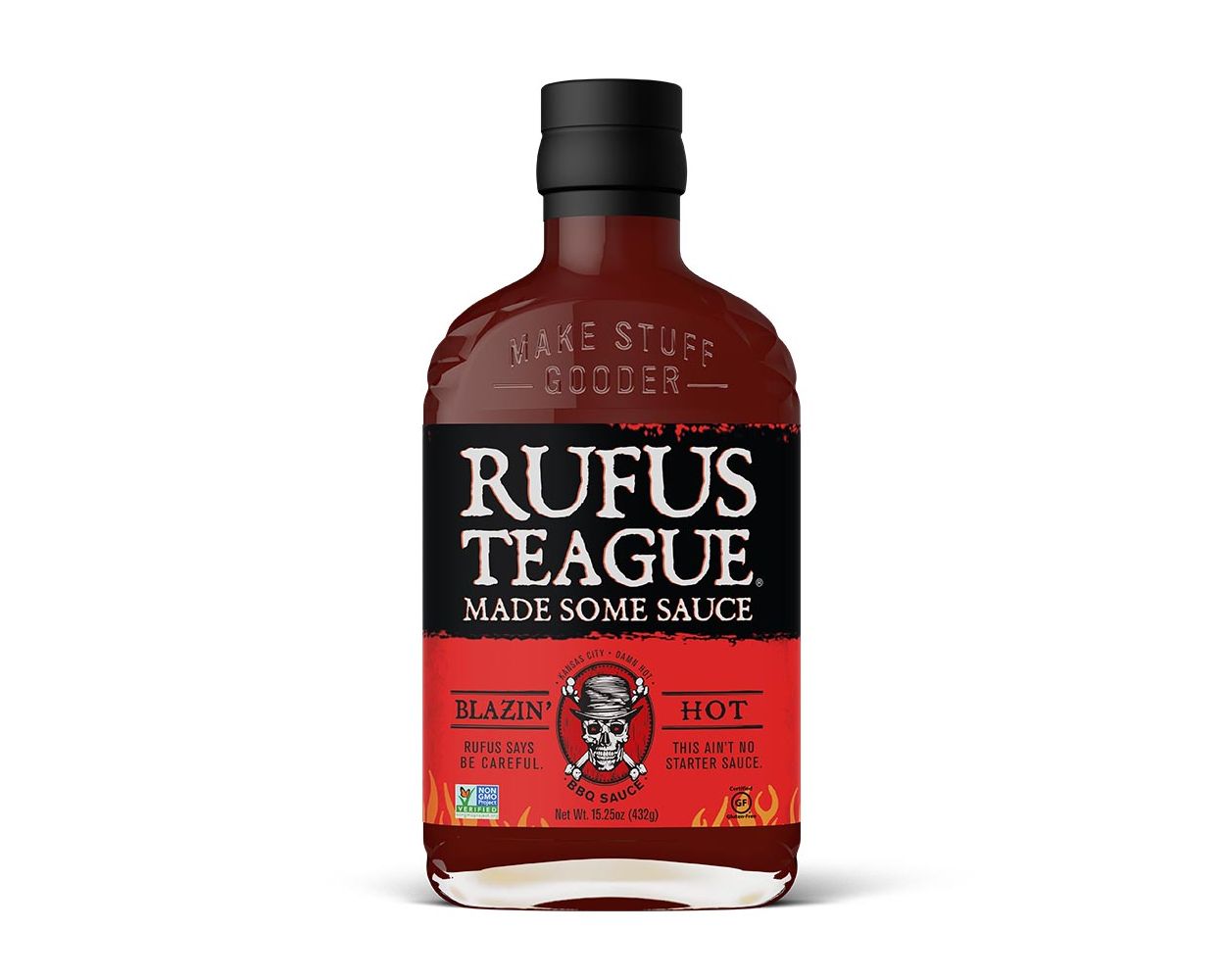 RUFUS TEAGUE - BBQ-Sauce "Blazin' Hot" (432 g)