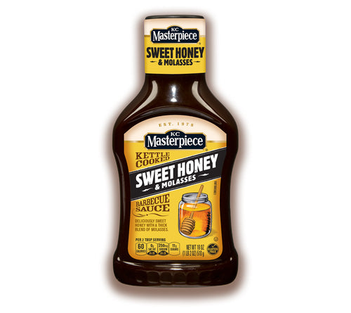 KC Masterpiece - Sweet Honey & Molasse Barbecue Sauce (510g)