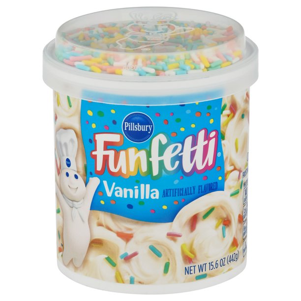 Pillsbury Funfetti - Frosting "Vanilla" (442 g)