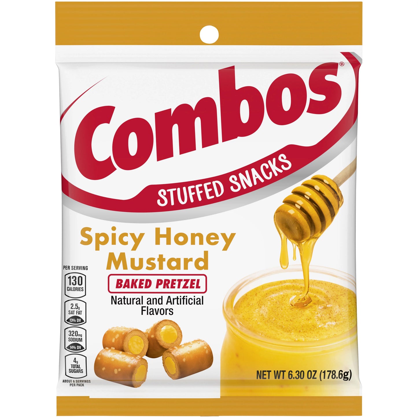 Combos - Stuffed Snacks "Spicy Honey Mustard" (178,6 g)