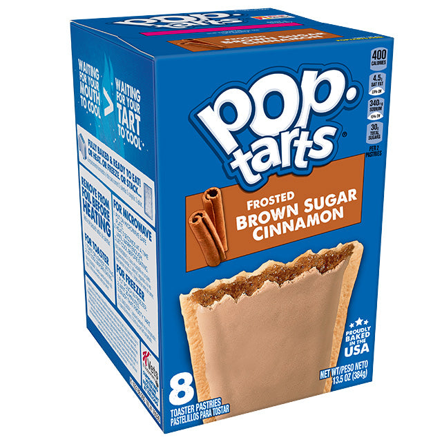 Kellogg's - Pop-Tarts "Frosted Brown Sugar Cinnamon" (384 g)
