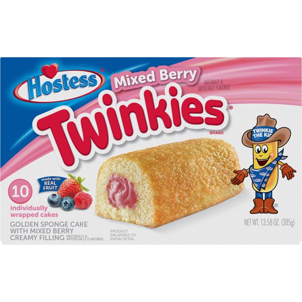 Hostess - Twinkies "Mixed Berry" (385 g)
