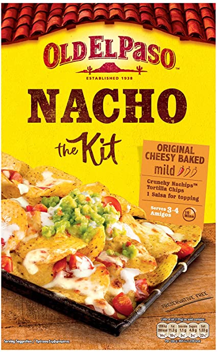 Old El Paso - NACHO the Kit - "Original Cheesy Baked" (mild) (505 g)
