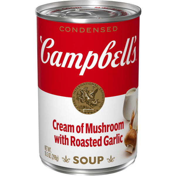 Campbell's - Condensed Soup "Cream of Mushroom with Roasted Garlic" (298 g)