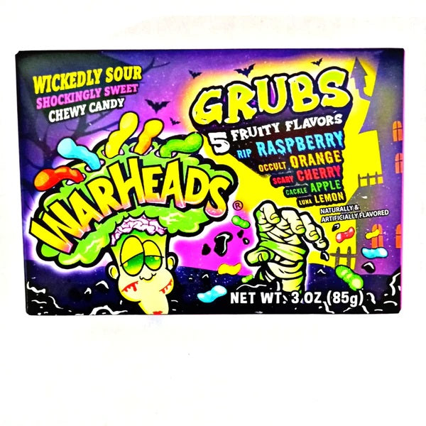 Warheads - Chewy Candy "Grubs" (85 g)