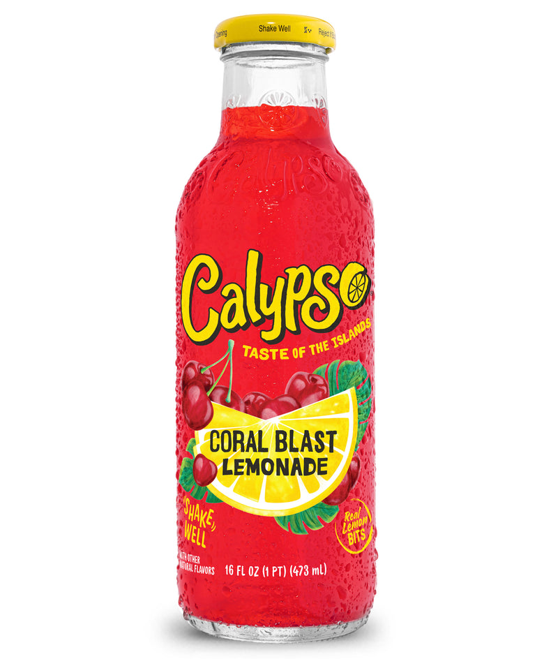 Calypso - "Coral Blast Lemonade" (473 ml)