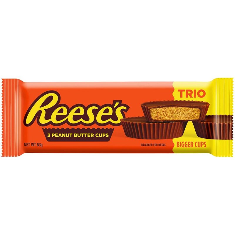 Reese's - Milk Chocolate "3 Peanut Butter Cups" (63 g)