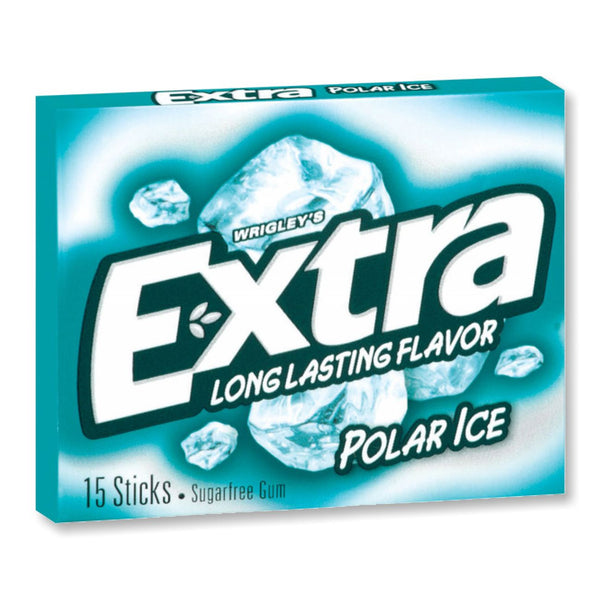 Wrigley's Extra - Sugar free Gum "Polar Ice" (15 Sticks)