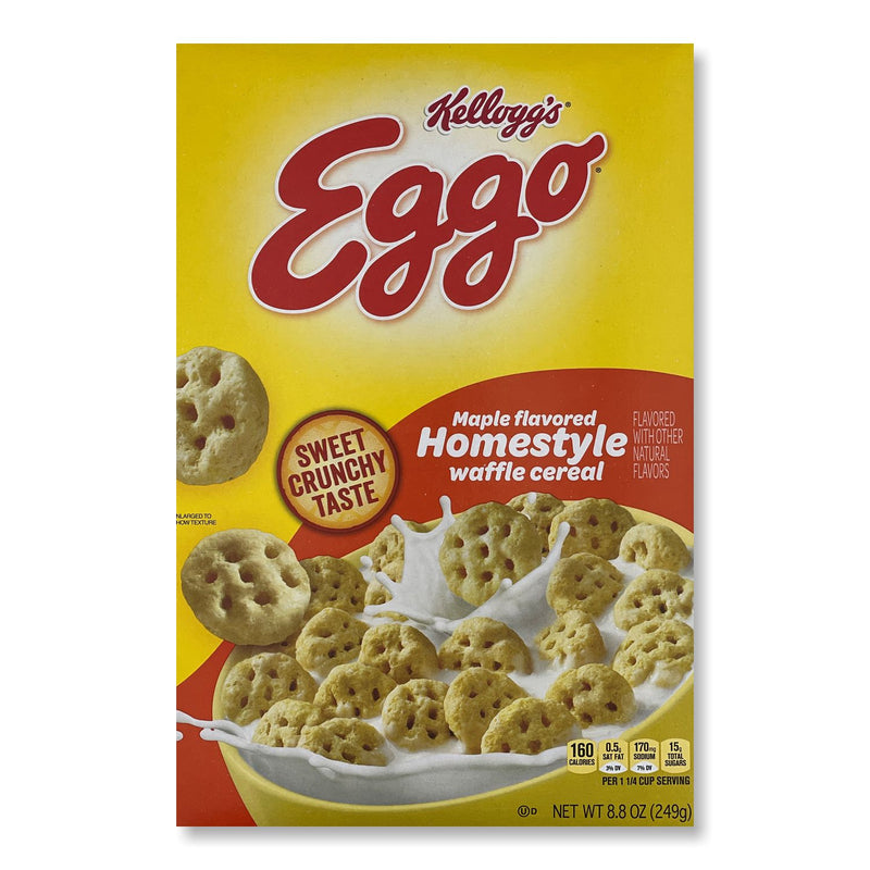 Kellogg's - Cereal "Eggo Maple Flavored Homestyle Waffle" (249 g)