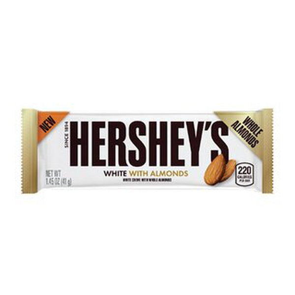Hershey's - Chocolate Bar "white with whole almonds" (41 g)