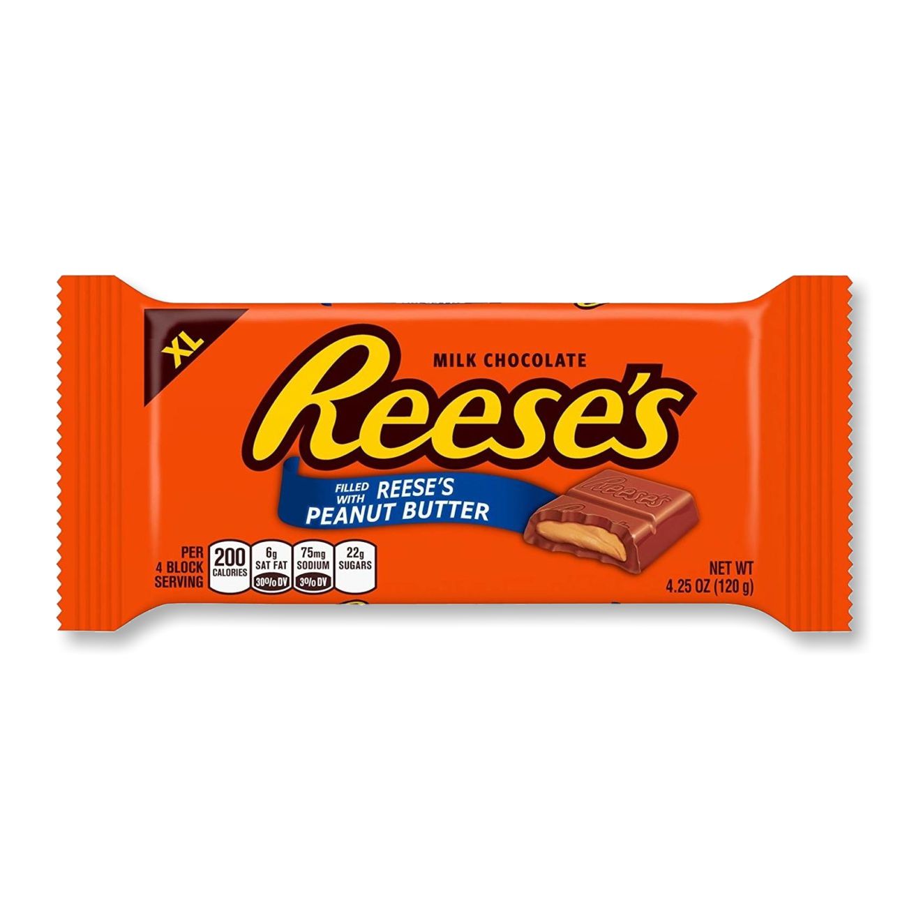 Reese's "Milk Chocolate filled with Peanut Butter" (120 g)