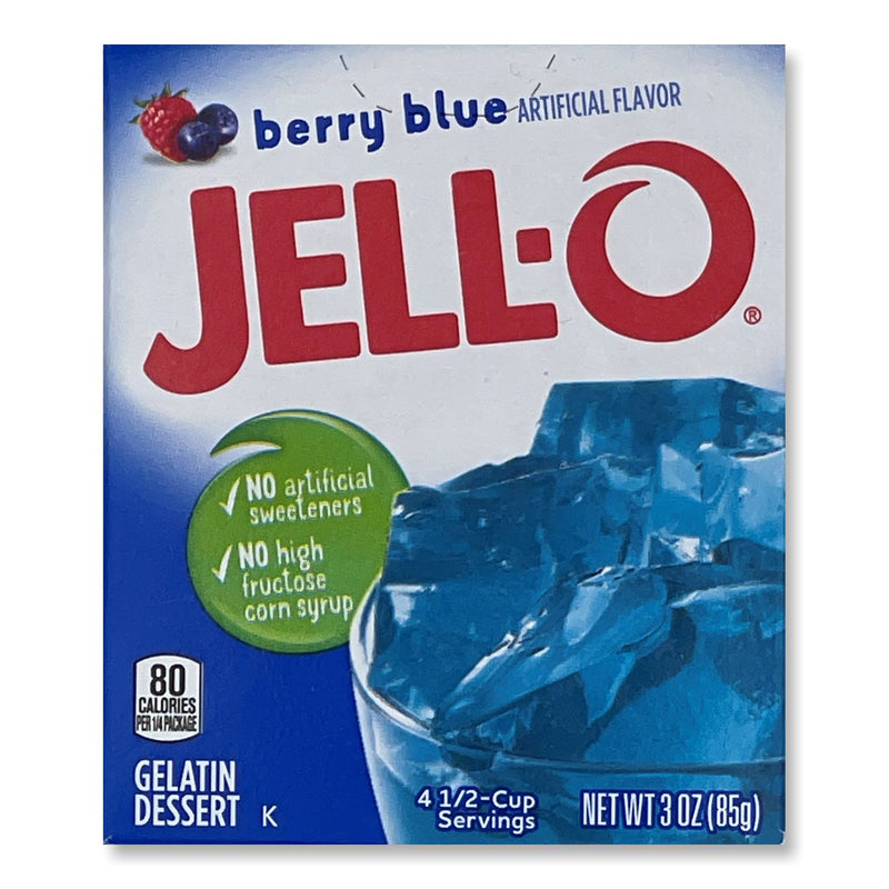 JELL-O - Instant Gelatin Dessert "berry blue" (85 g)