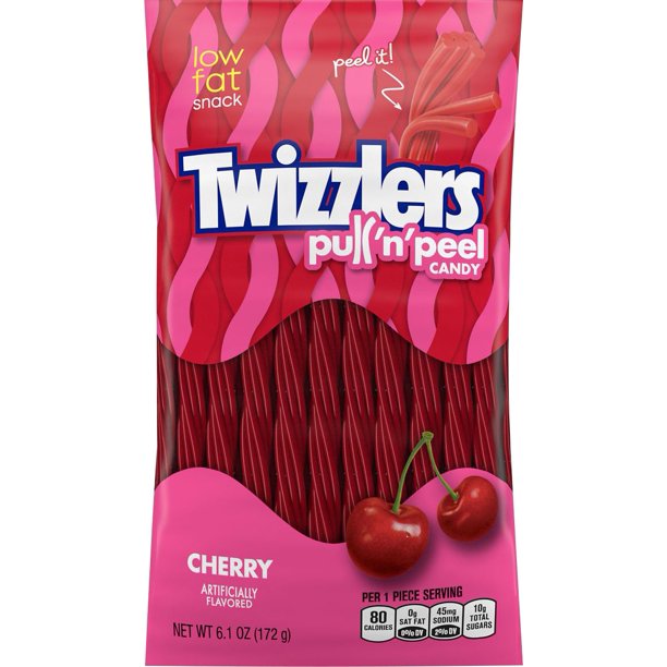 Twizzlers - pull'n'peel "Cherry" (172 g)