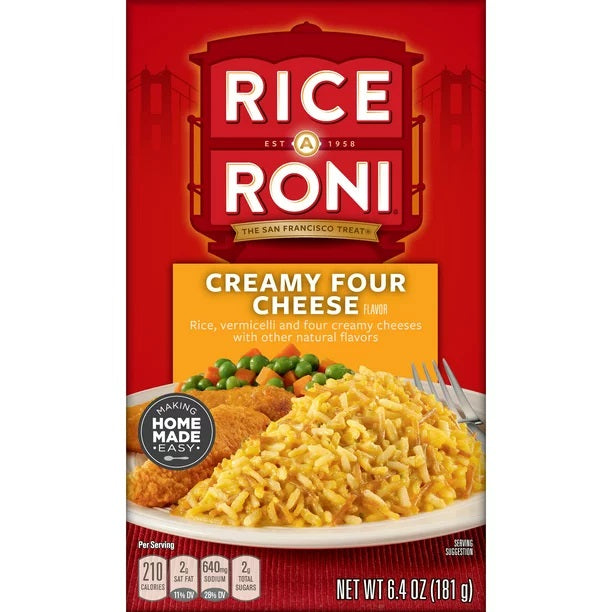Rice a Roni - "Creamy Four Cheese" (181 g)