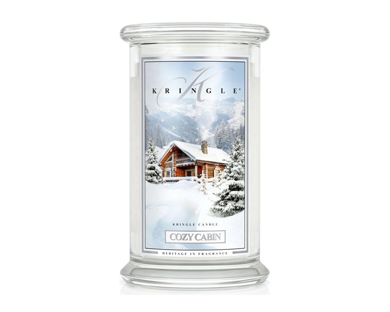 Kringle Candle Large - "COZY CABIN" (624 g)