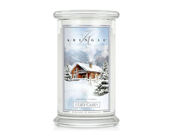Kringle Candle Large - "COZY CABIN" (624 g)