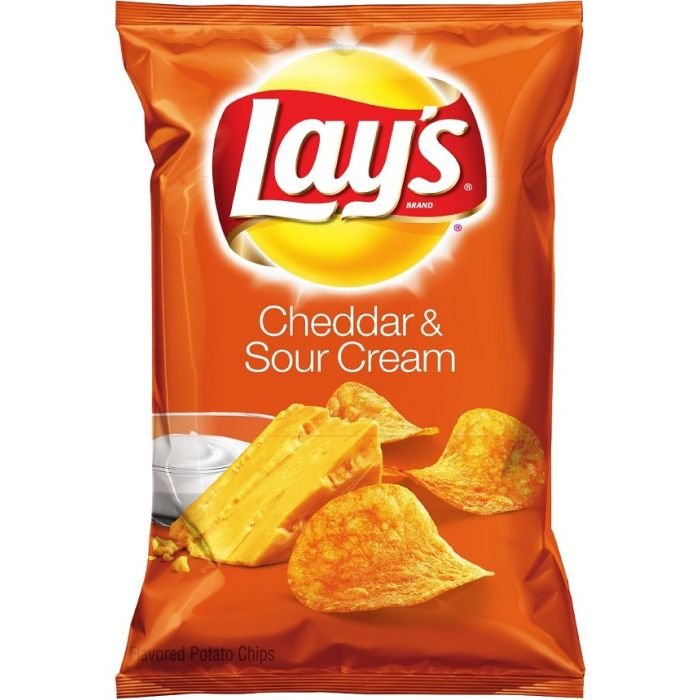 Lay's - Potato Chips "Cheddar & Sour Cream Flavored" (184,2 g)