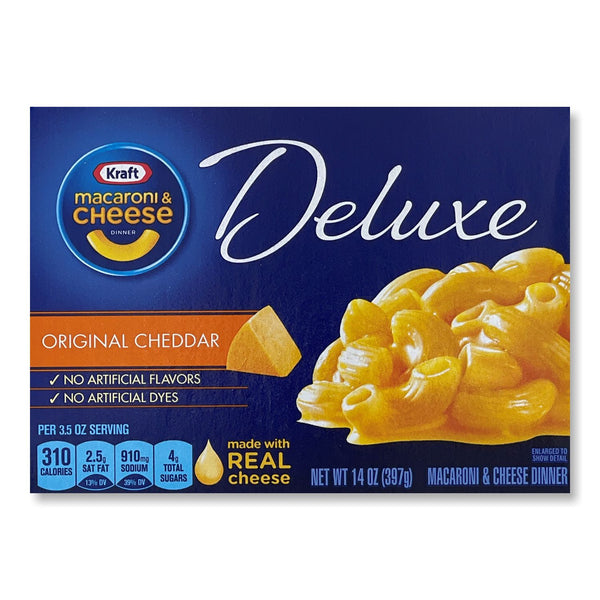 Kraft - Macaroni & Cheese Deluxe "Original Cheedar" (397 g)