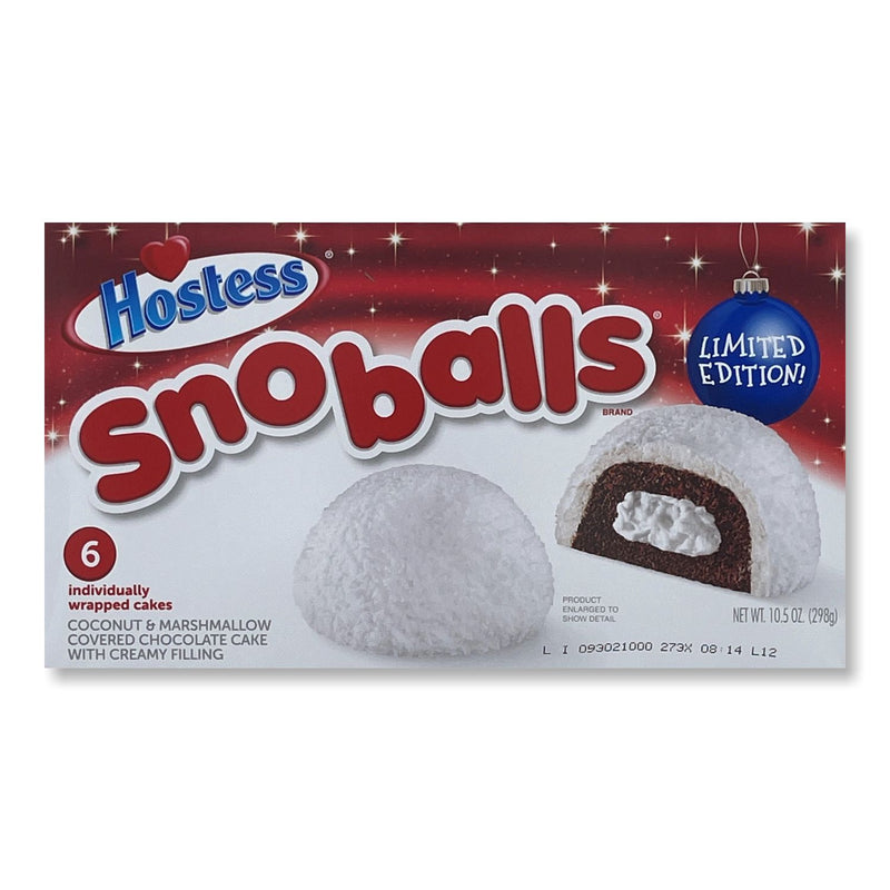 Hostess - Snoballs "White Coconut & Mashmallow" ( 298 g)