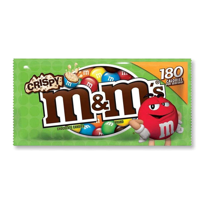 m&m's - Chocolate Candies "Crispy" (38,3 g) - (MHD: 30.10.2022)