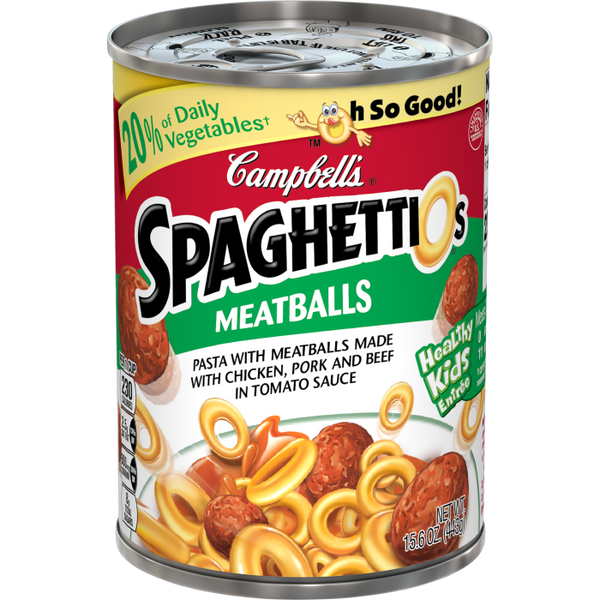 Campbell's - Spaghettios "Meatballs" (443 g)