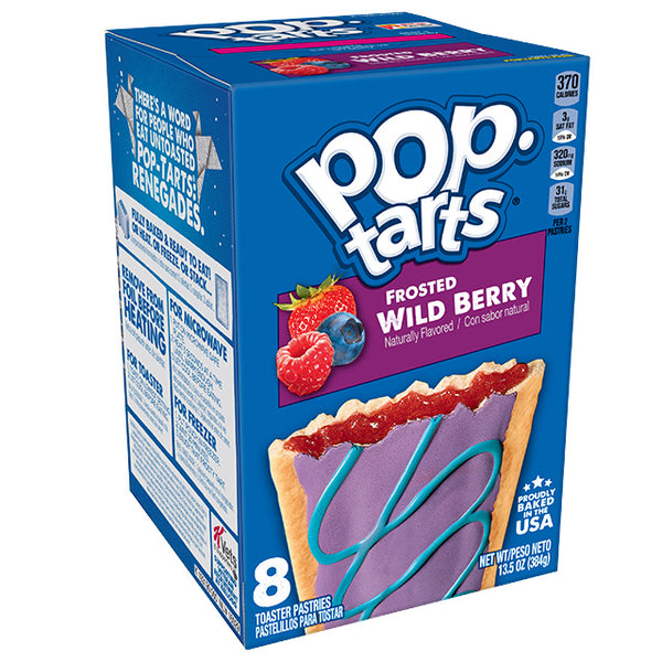 Kellogg's - Pop-Tarts "Frosted Wild Berry" (384 g)