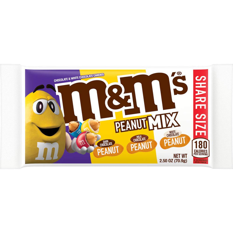 m&m's - Chocolate & White  Candies "Peanut Mix" (70,9 g)