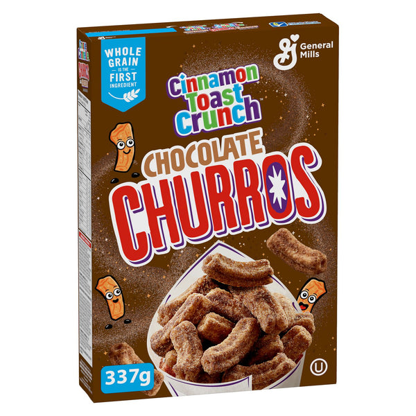 General Mills - Cereal "Cinnamon Toast Crunch Chocolate CHURROS" (337 g)