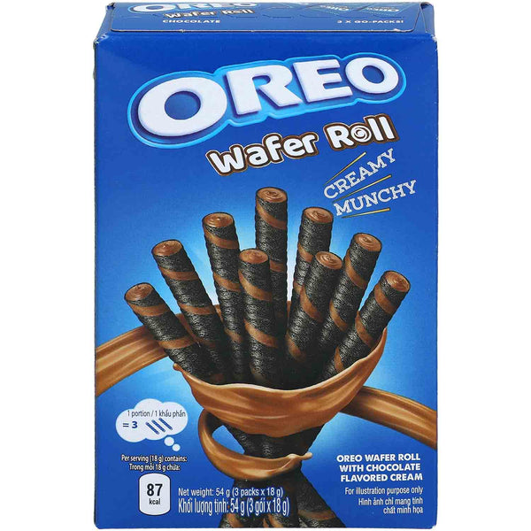 OREO - Wafer Rolls "Chocolate" (54 g)