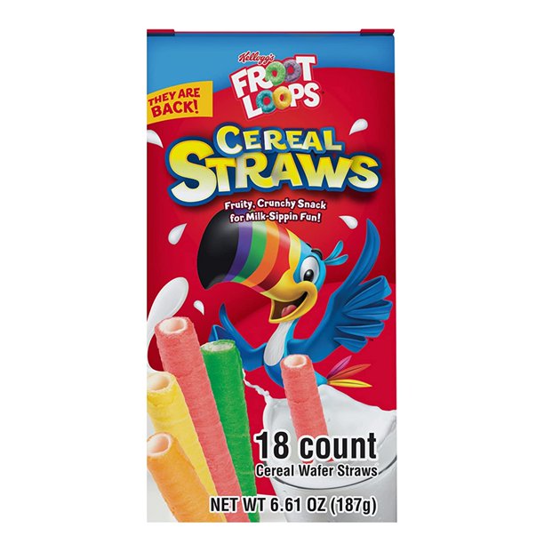 Kellogg's  - Cereal Straws "Froot Loops" (187 g)