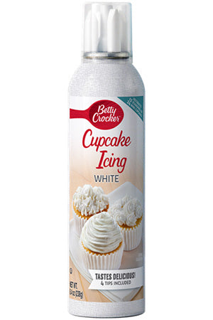 Betty Crocker - Spray "Cupcake Icing White" (238 g)