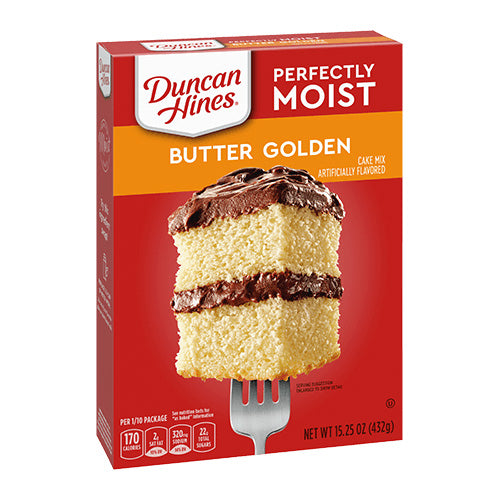 Duncan Hines - Cake Mix Perfectly Moist "Butter Golden" (432 g)
