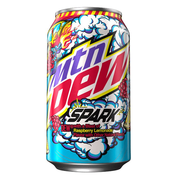 Mtn Mountain Dew - "Spark Raspberry Limonade" (355 ml)