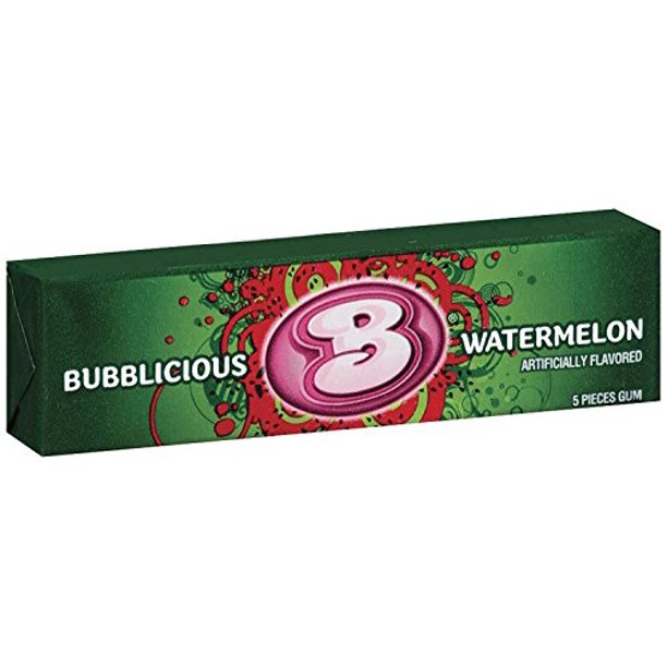 Bubblicious - Bubble Gum "Watermelon" (5 Stück)