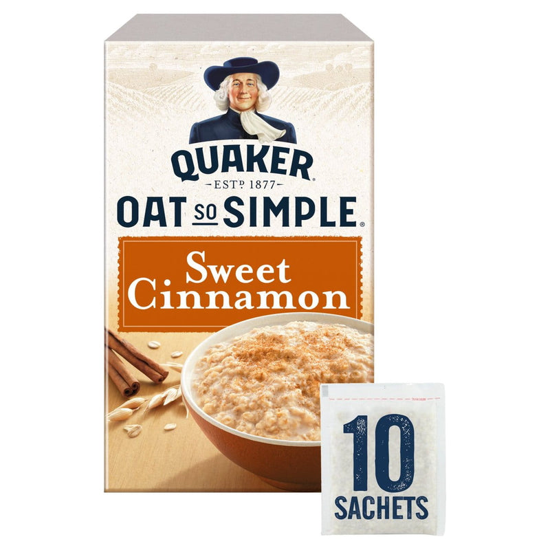 QUAKER - Instant Oatmeal "Sweet Cinnamon" (330 g)