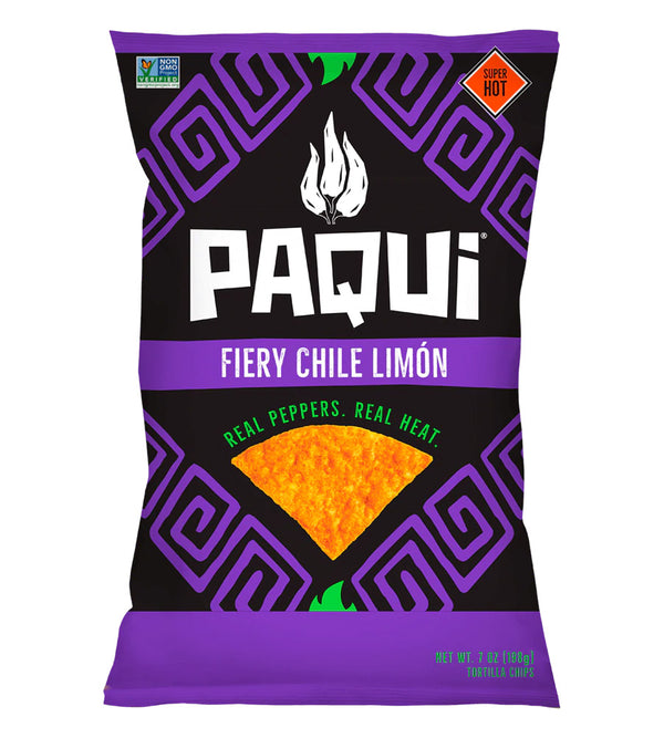 PAQUI - Tortilla Chips "FIERY CHILE LIMÓN" (198g)