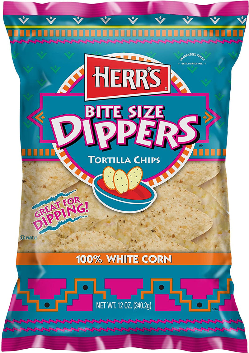 Herr's - Tortilla Chips "Bite Size Dippers" (340 g)