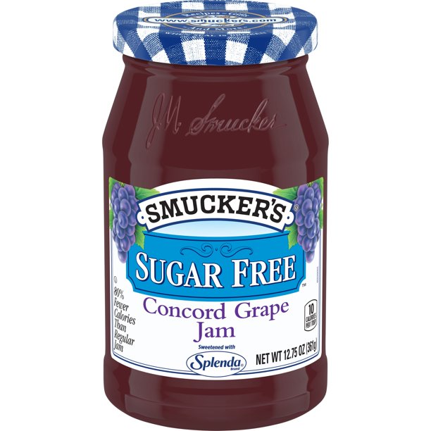 Smucker's - Jam "Grape" Sugar Free (361 g)