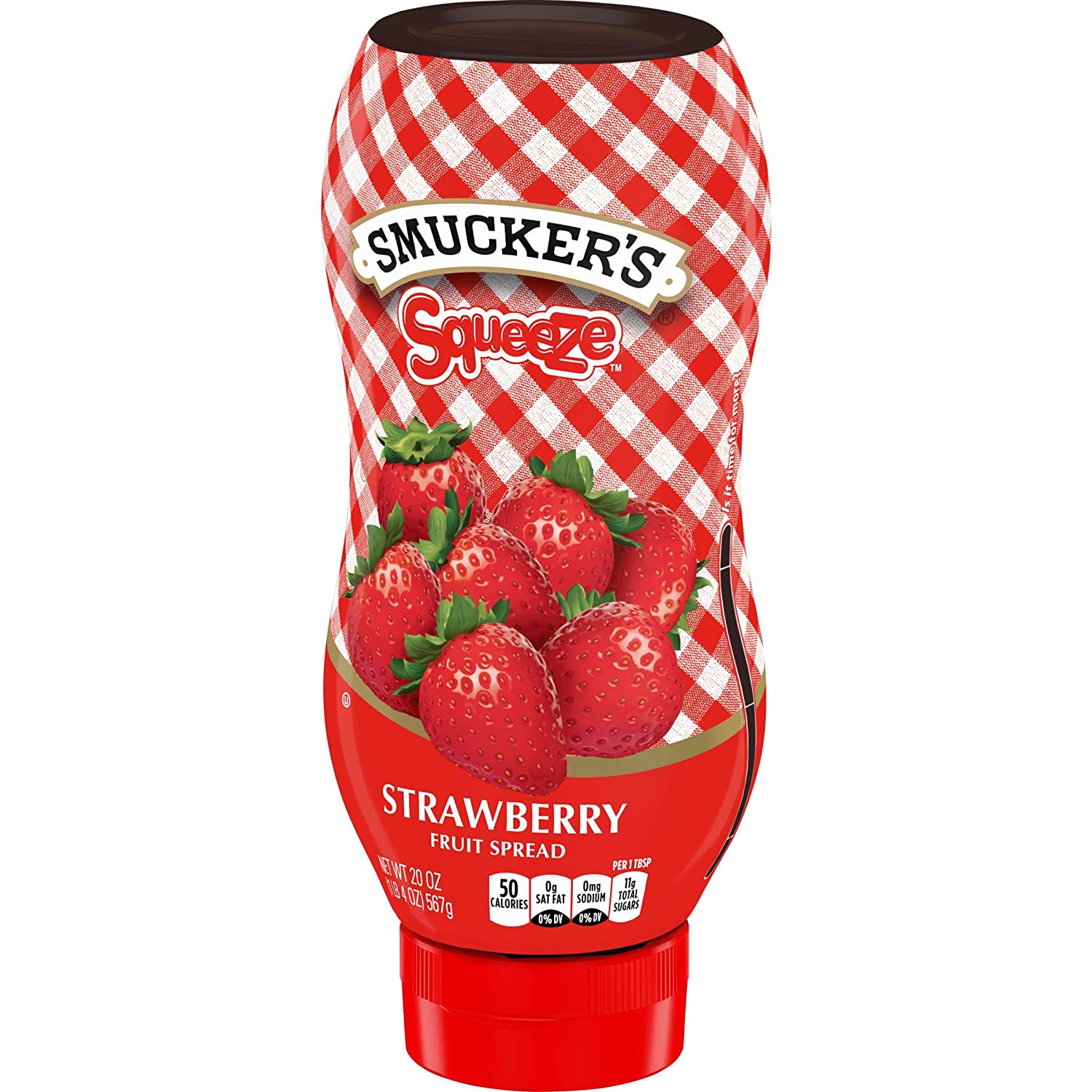 Smucker's - Spueeze Fruit Spread "Strawberry" (567 g)