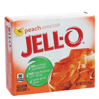 JELL-O - Instant Gelatin Dessert "peach" (85 g)