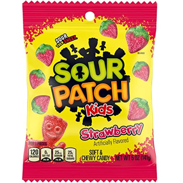Sour Patch - Kids - Soft & Chewy Candy "Strawberry" (141 g)