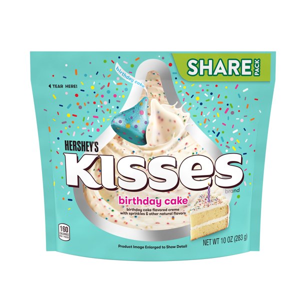 Hershey's - Kisses "birthday cake" (283 g) MHD: 30.08.2022