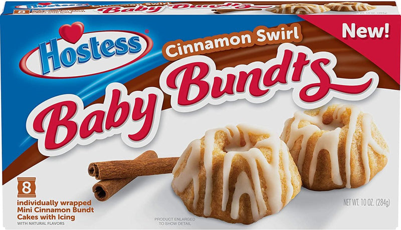 Hostess - Baby Bundts "Cinnamon Swirl" (284 g)
