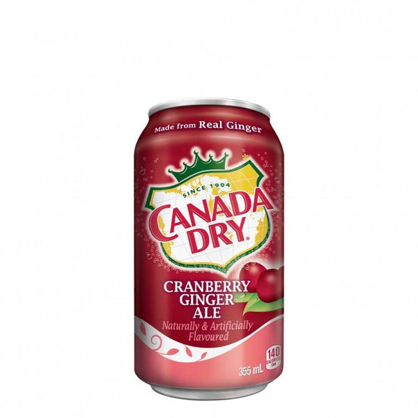 Canada Dry - "Cranberry Ginger Ale" (355 ml)