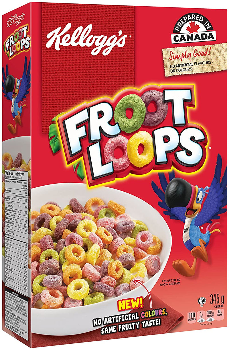 Kellogg's - Cereal "Froot Loops" (345 g)
