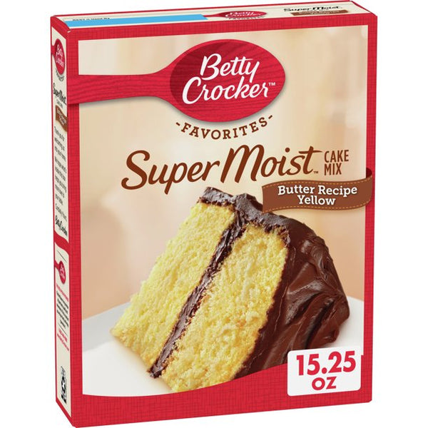 Betty Crocker - Super Moist Cake Mix "Butter Recipe Yellow" (432 g)