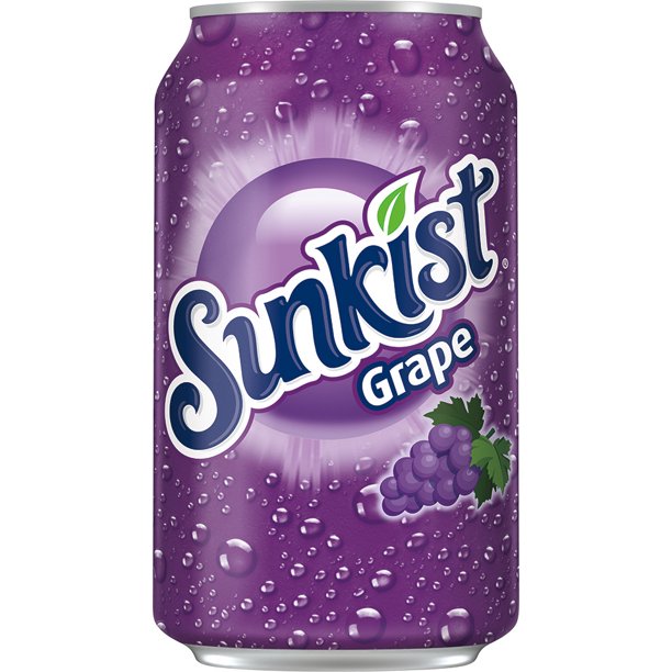 Sunkist - Soda "Grape" (355 ml)