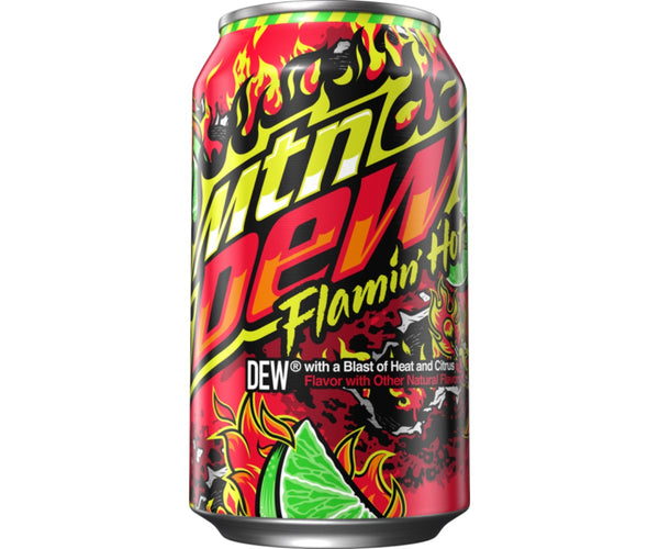 Mtn Mountain Dew - "Flamin' Hot" (355 ml)