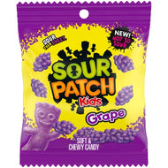 Sour Patch - Kids - Soft & Chewy Candy "Grape" (143 g)